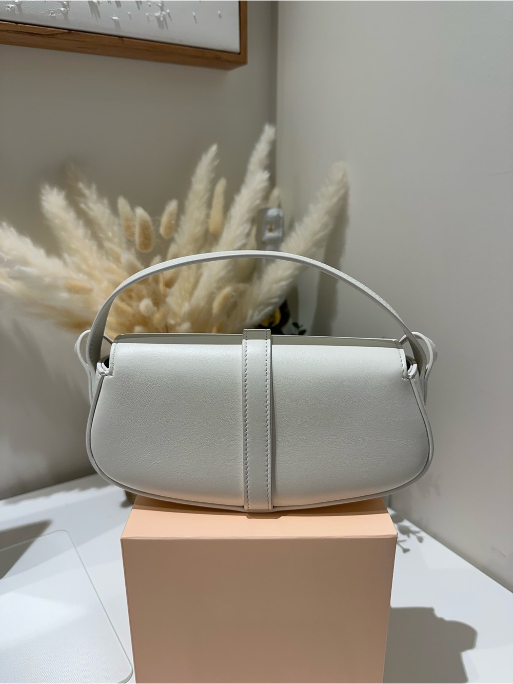 Celine Tabou Clutch with strap (white) - Picture 3 of 6